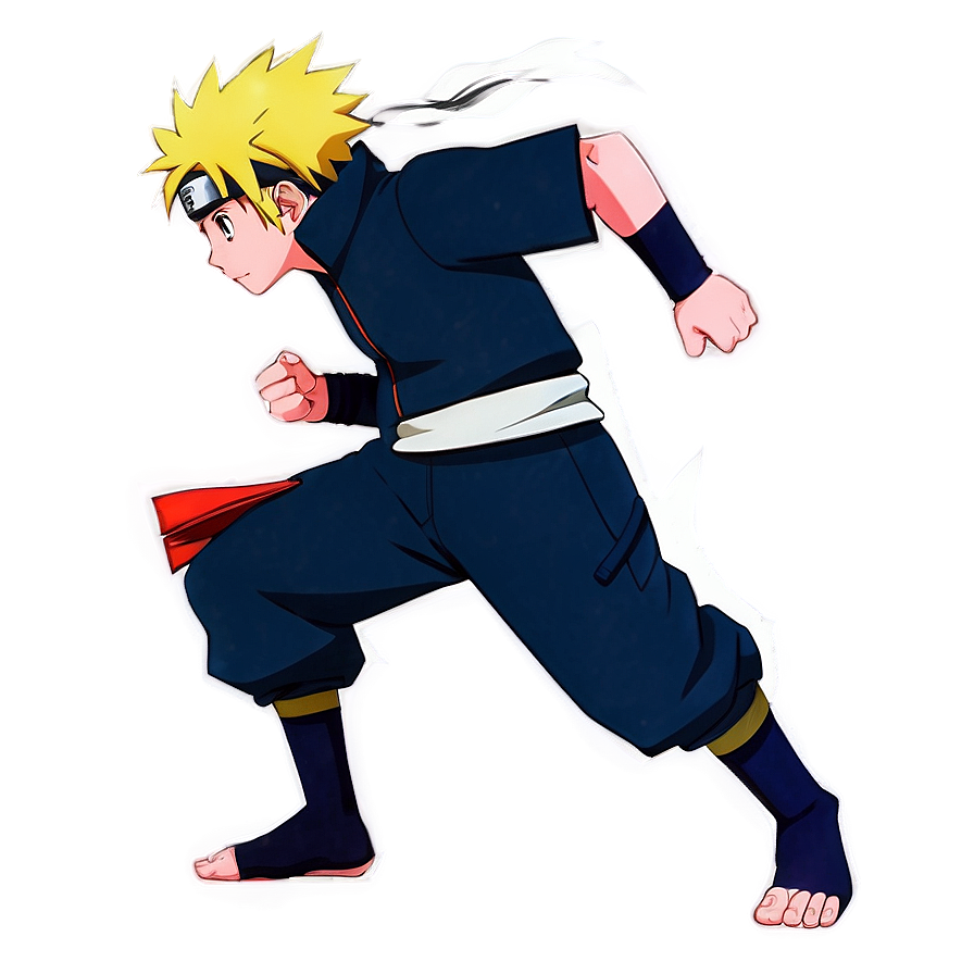 Anime Naruto Running Motion Png Puk64 PNG Image