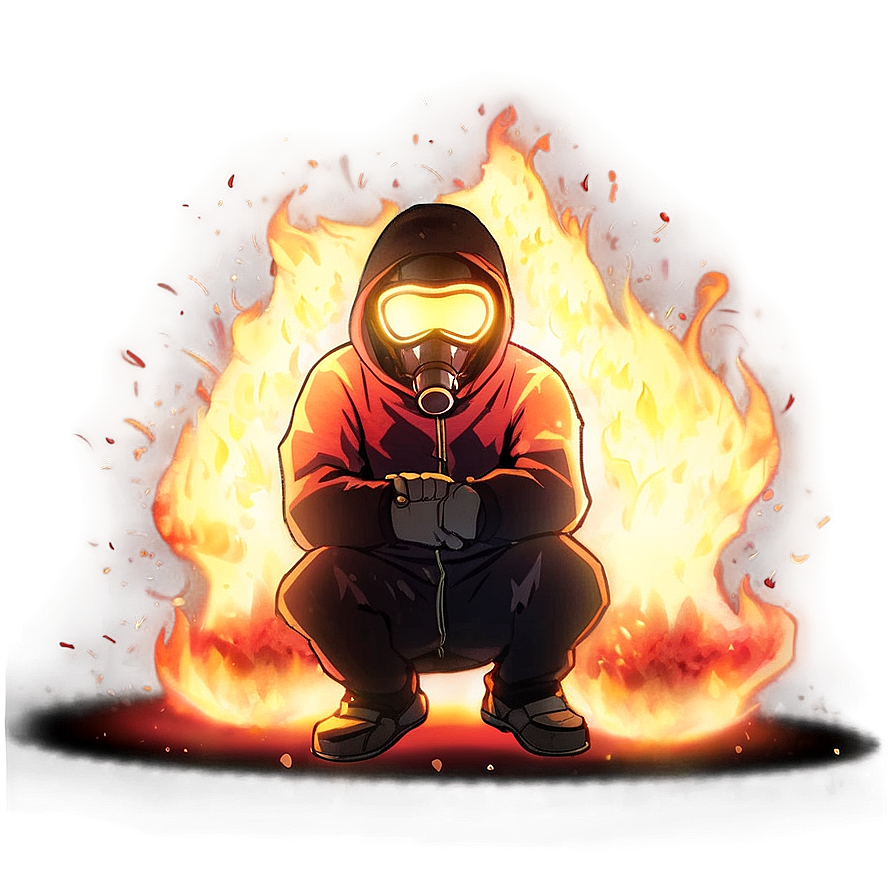 Anime Pyro Phenomenon Png 7 PNG Image