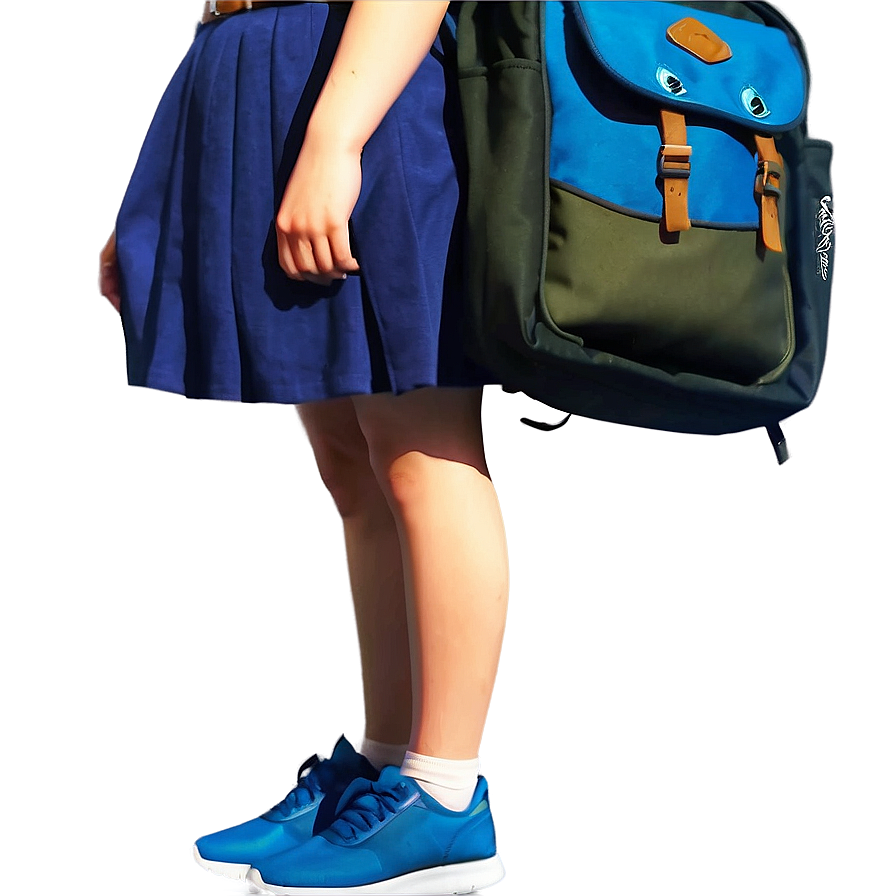 Anime-themed Book Bag Otaku Png Jhp PNG Image