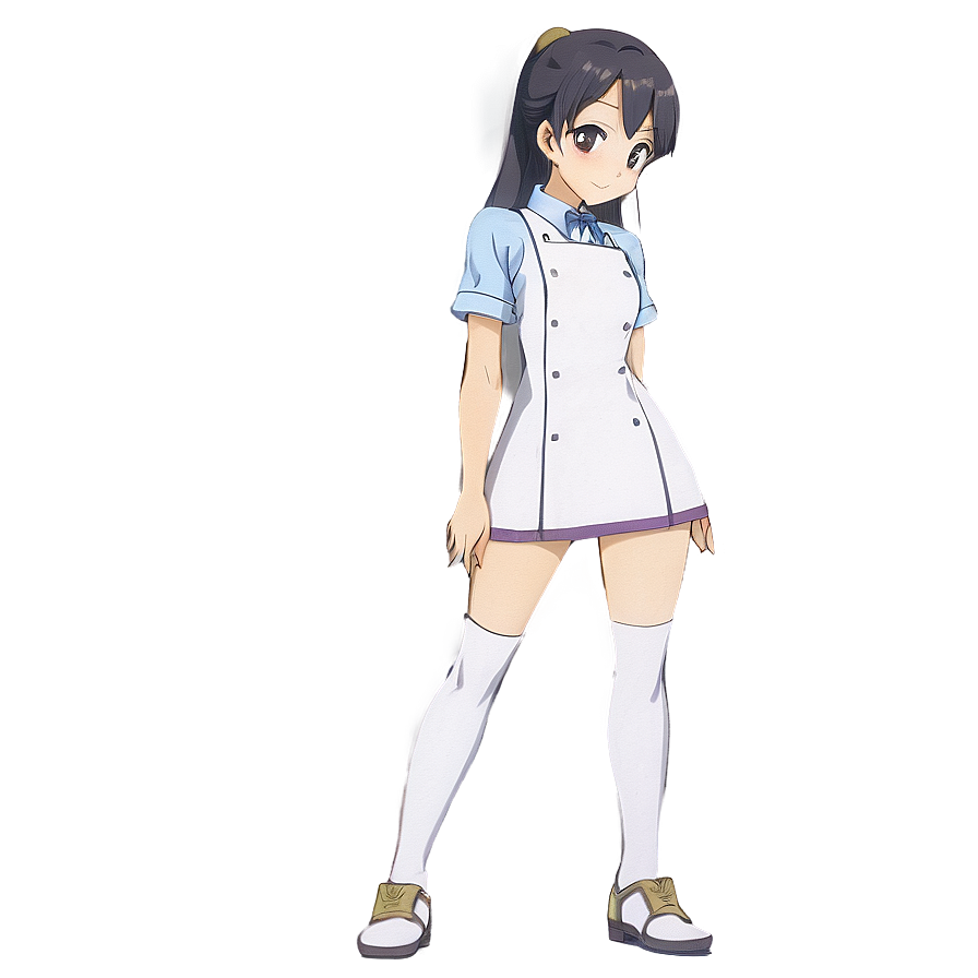 Anime Waitress Character Png Mof PNG Image