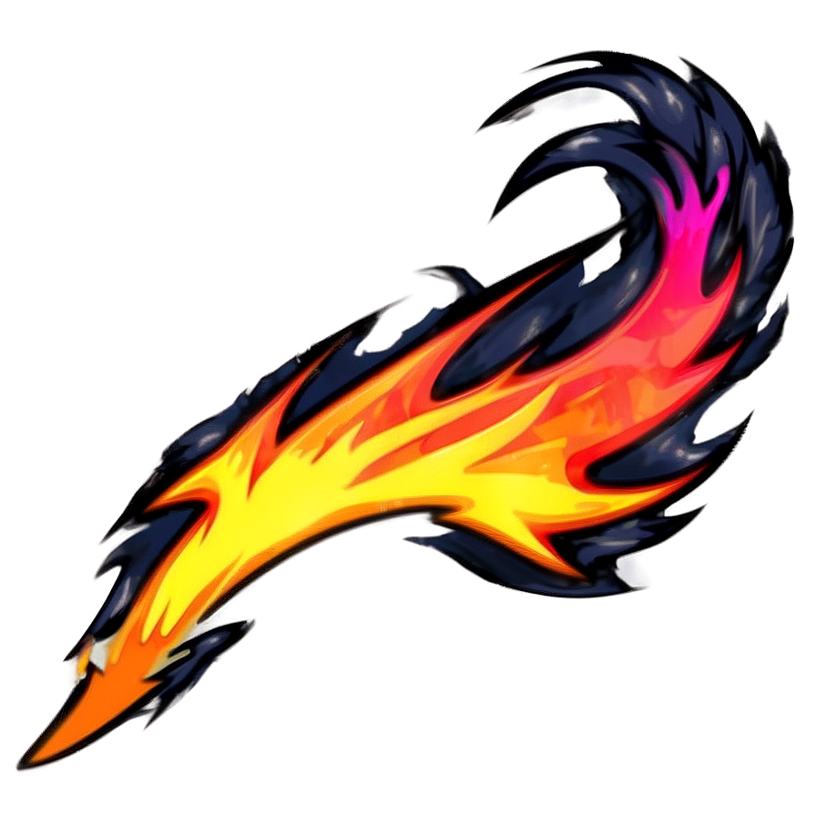 Anime Wildfire Aura Png Ytx PNG Image