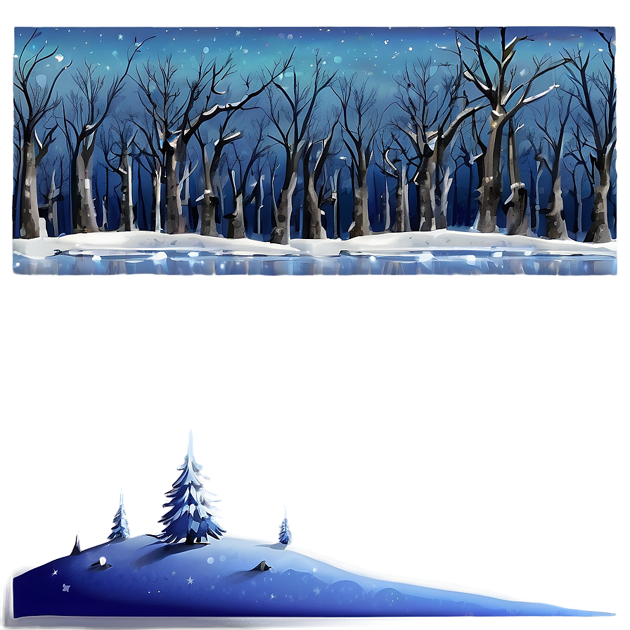 Anime Winter Scenes Png Qxg22 PNG Image