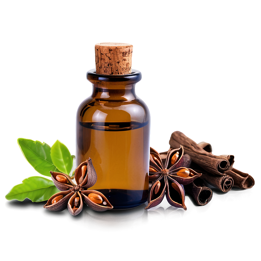 Anise Essential Oil Png Sat18 PNG Image