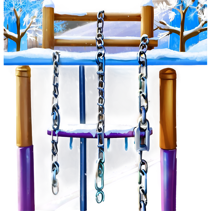 Anna And Elsa's Snowy Playground Png 69 PNG Image