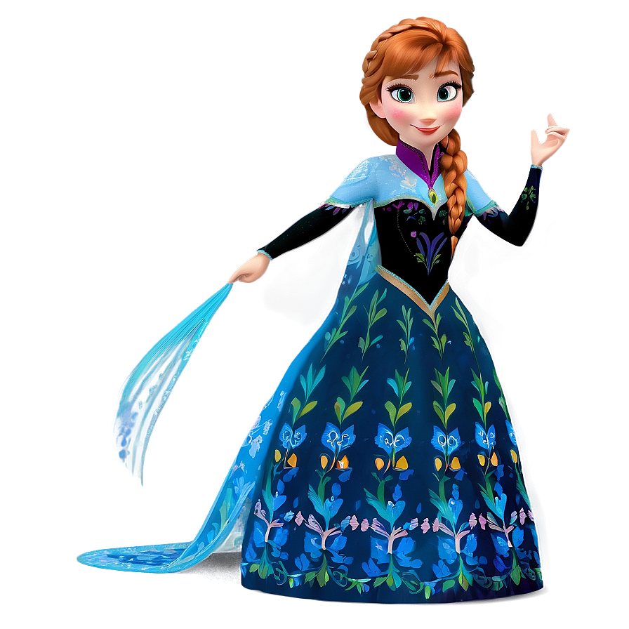 Anna From Frozen Png 95 PNG Image