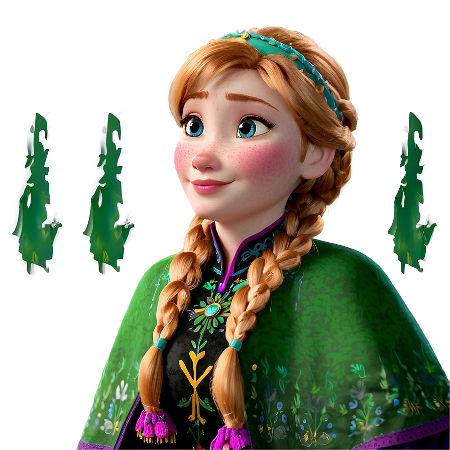 Anna From Frozen Png Udi PNG Image