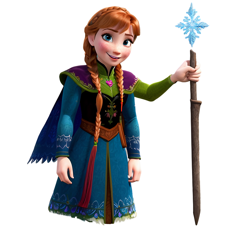 Anna's Quest Frozen Png 06282024 PNG Image