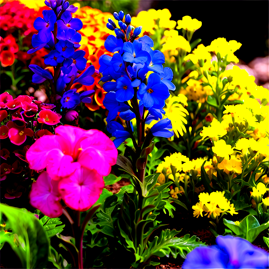 Annual Flower Bed Png Cdn48 PNG Image