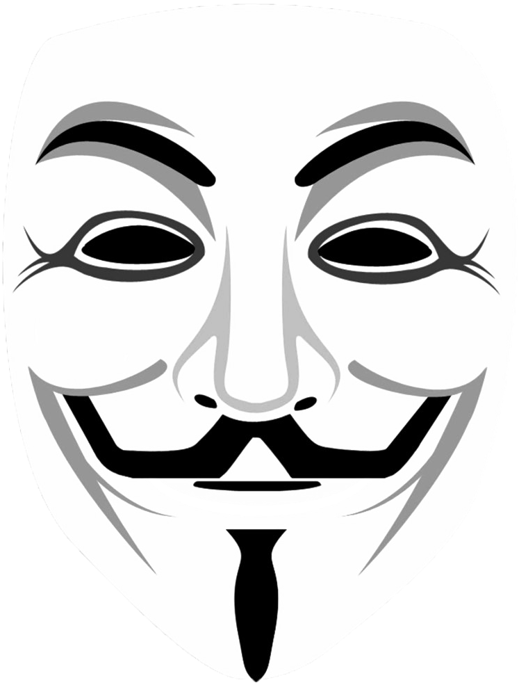 Anonymous Mask Icon PNG Image