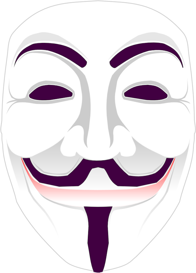 Anonymous Mask Icon PNG Image