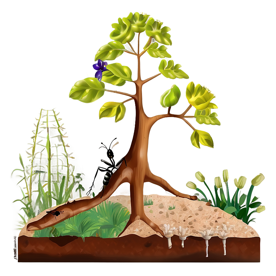 Ant Habitat Diagram Png Bdw PNG Image