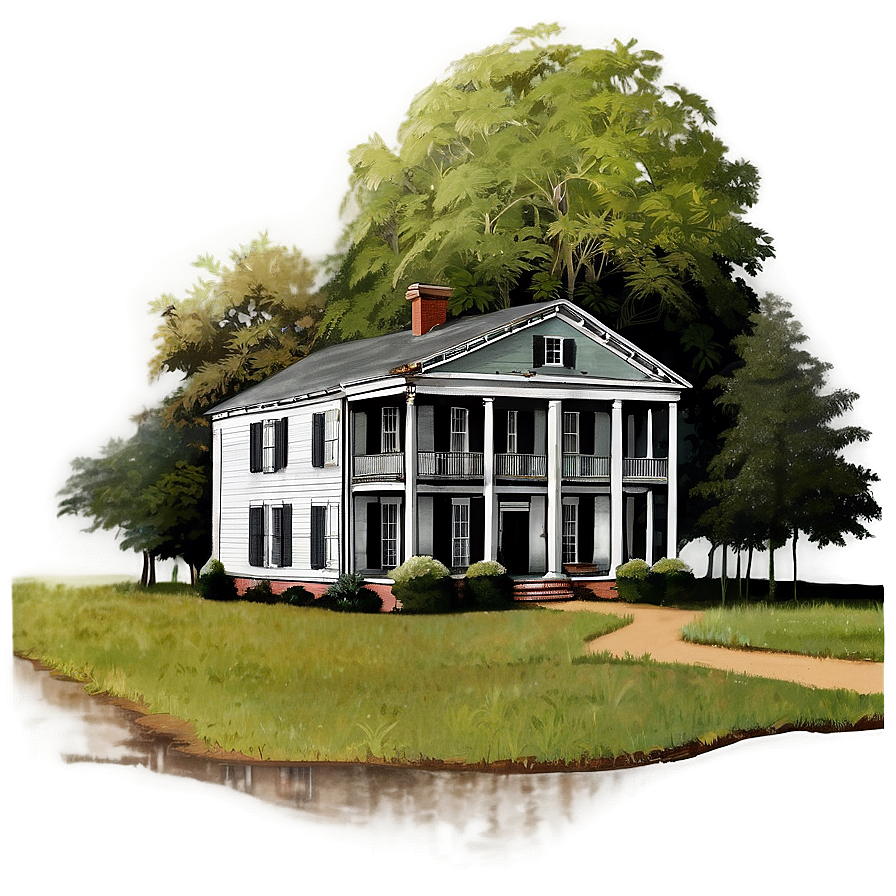 Antebellum Homes Mississippi Png 06252024 PNG Image