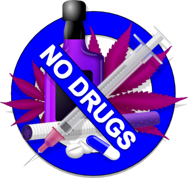 Anti Drug Campaign Graphic PNG Image