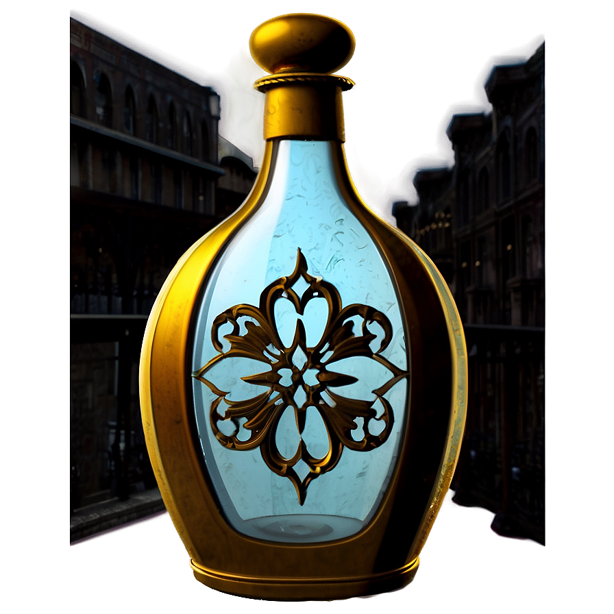 Antique Alcohol Bottle Png 5 PNG Image