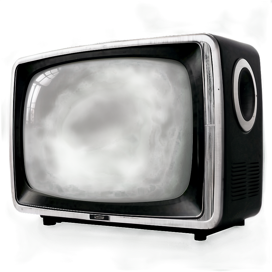 Antique Black And White Tv Png 05252024 PNG Image