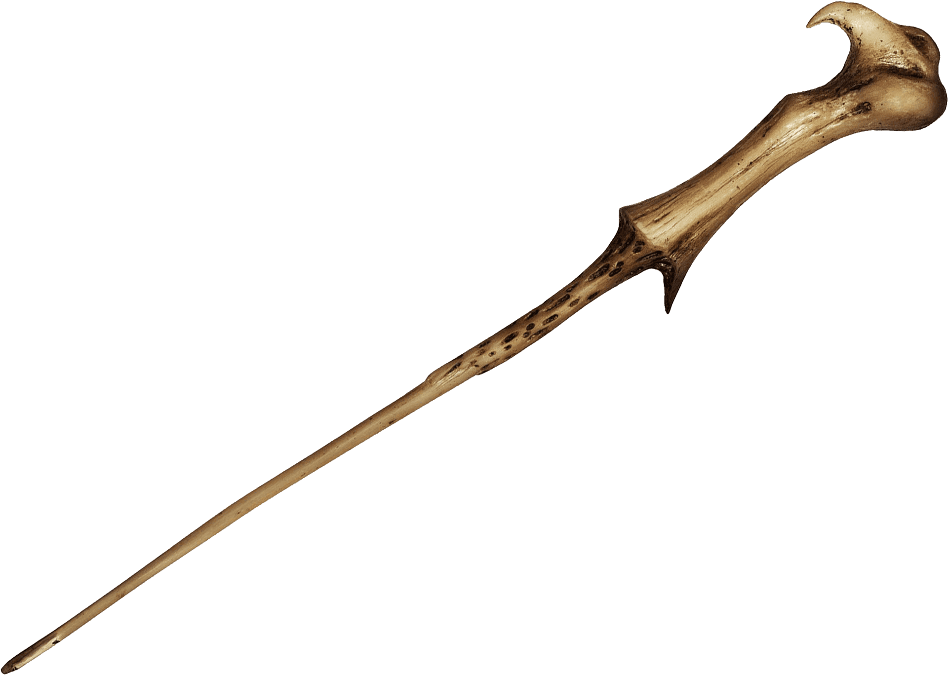 Antique Bone Handle Wand PNG Image