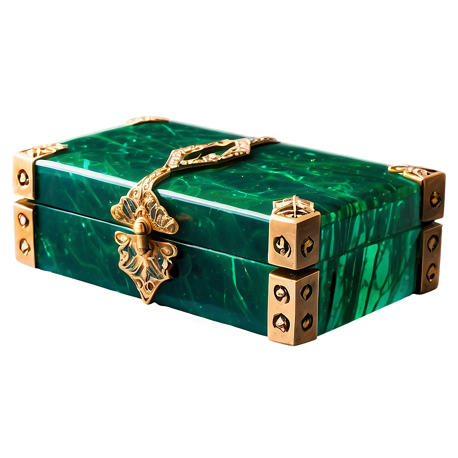 Antique Emerald Box Png Buu PNG Image