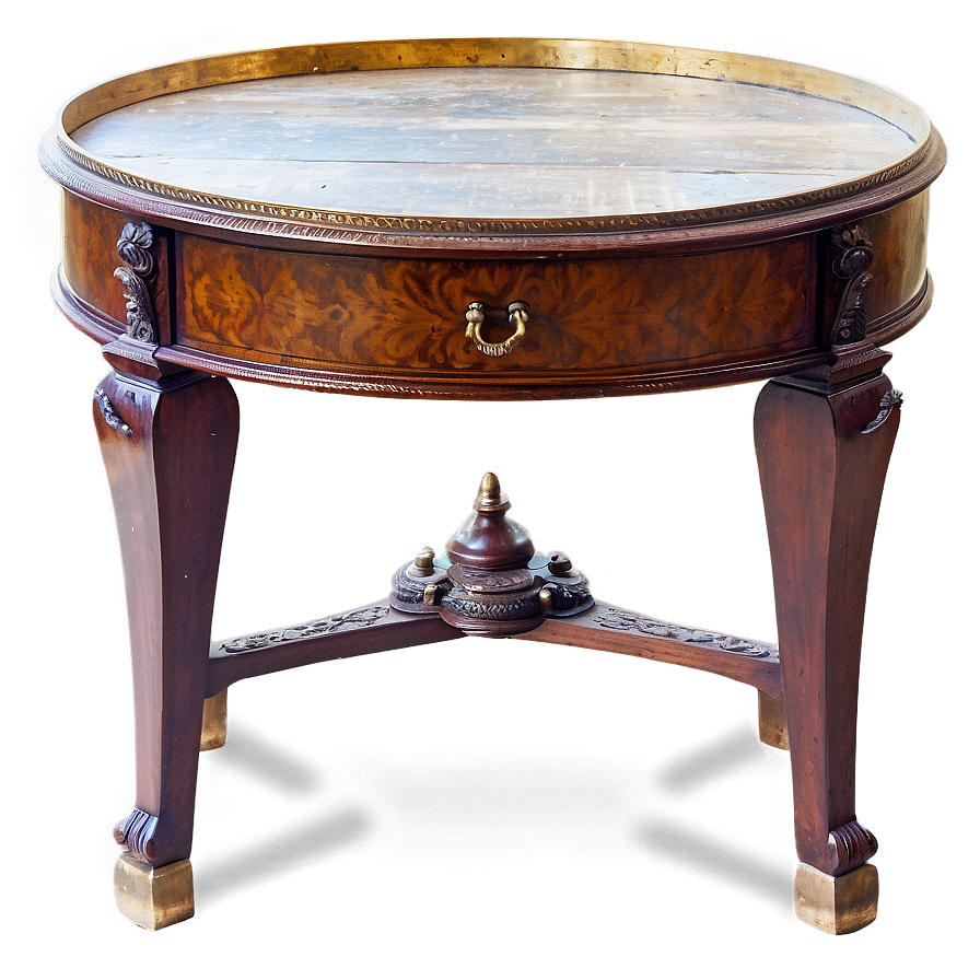 Antique End Table Png Yjj77 PNG Image