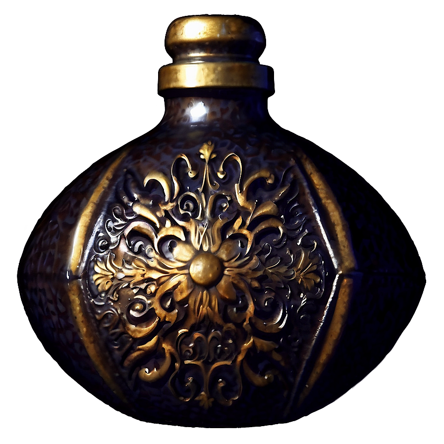 Antique Flask Png 06122024 PNG Image