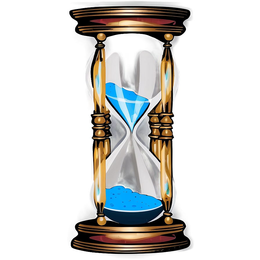 Antique Hourglass Illustration Png 44 PNG Image