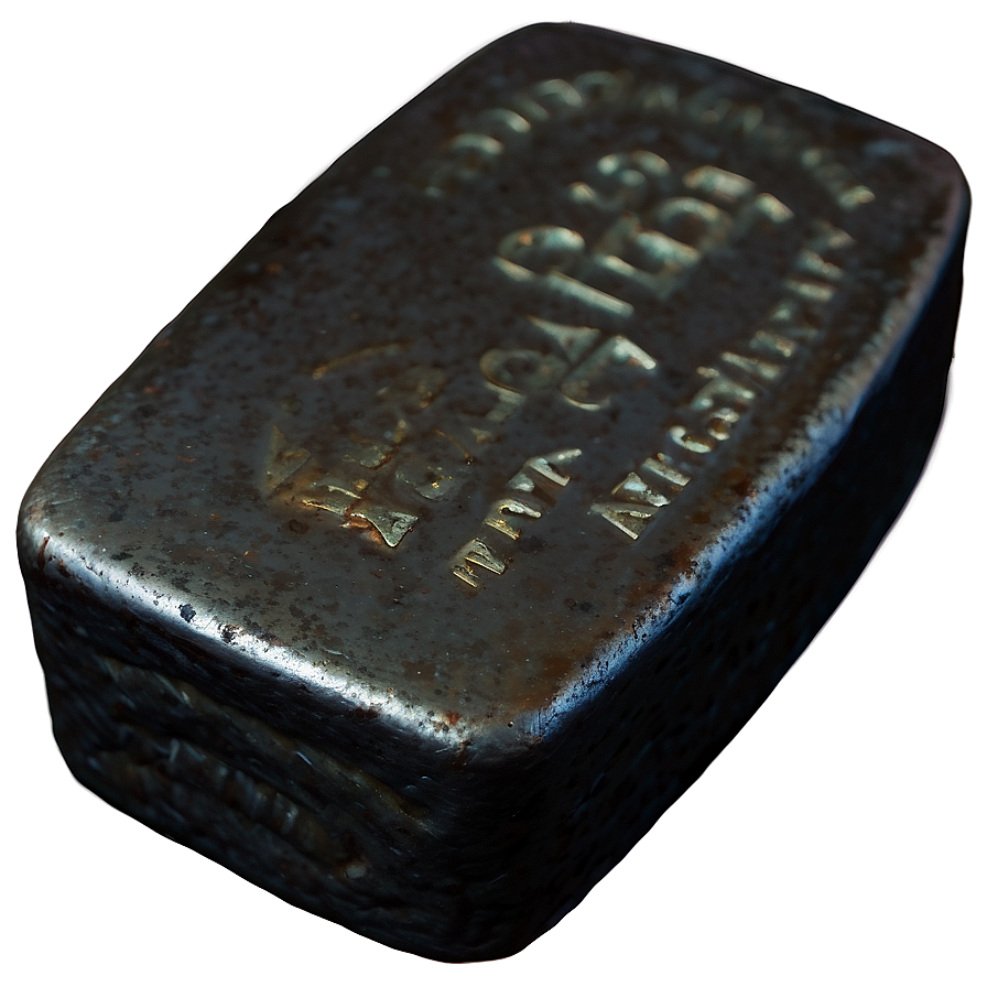 Antique Iron Ingot Png 78 PNG Image