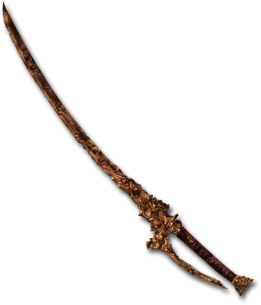 Antique Katana Sword PNG Image