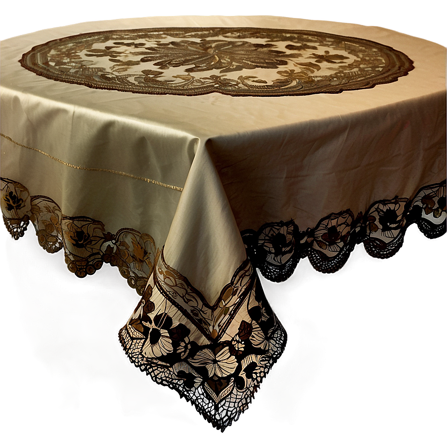 Antique Lace Tablecloth Png 46 PNG Image