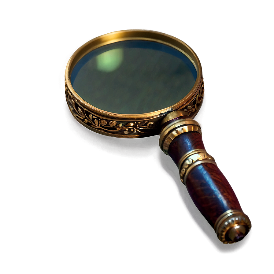 Antique Magnifying Glass Png 05042024 PNG Image