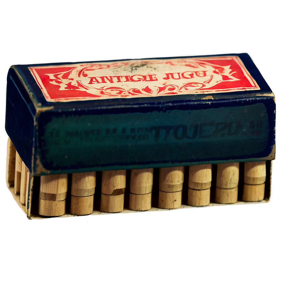 Antique Matchbox Treasure Png Tvy PNG Image