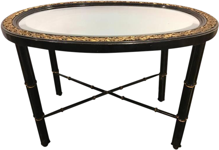 Antique Oval Table Clipart PNG Image