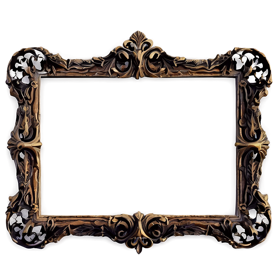 Antique Photo Frame Png 05252024 PNG Image