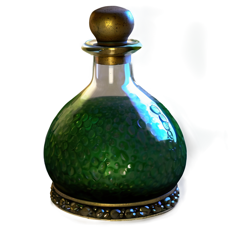 Antique Potion Bottle Png 06132024 PNG Image