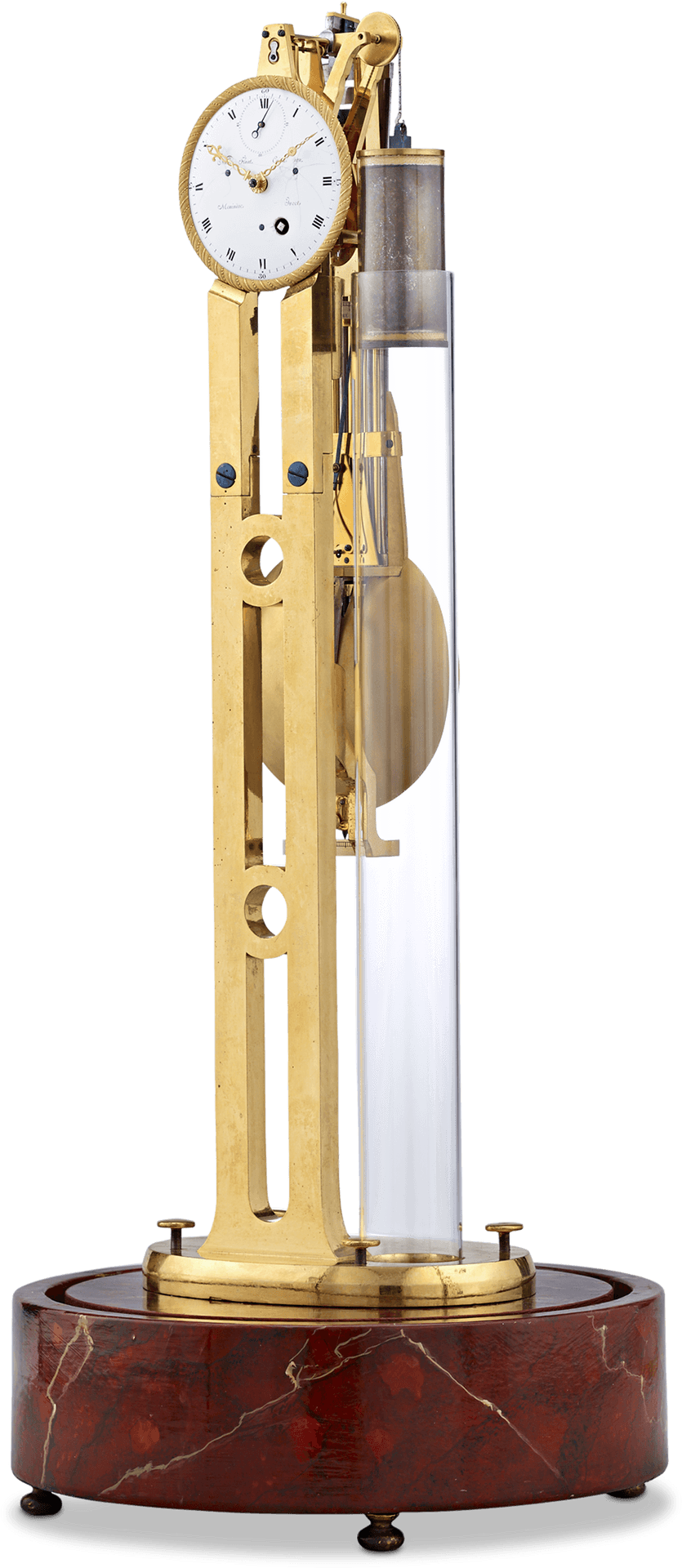 Antique Precision Pendulum Clock PNG Image