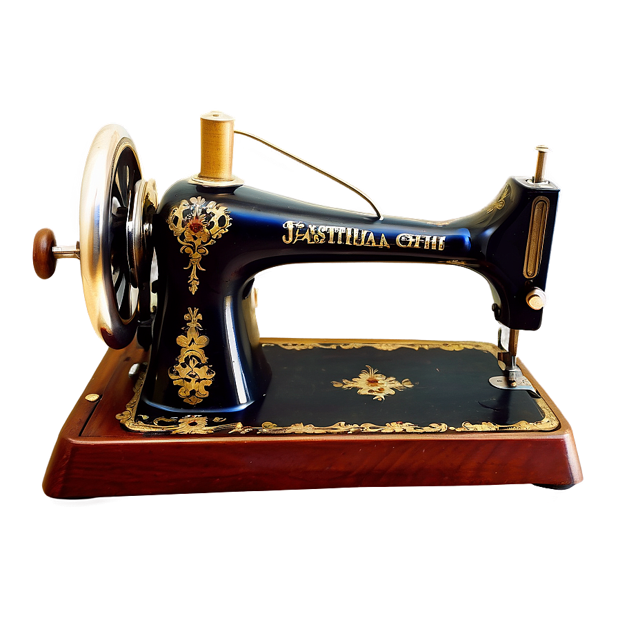 Antique Sewing Machine Png 14 PNG Image