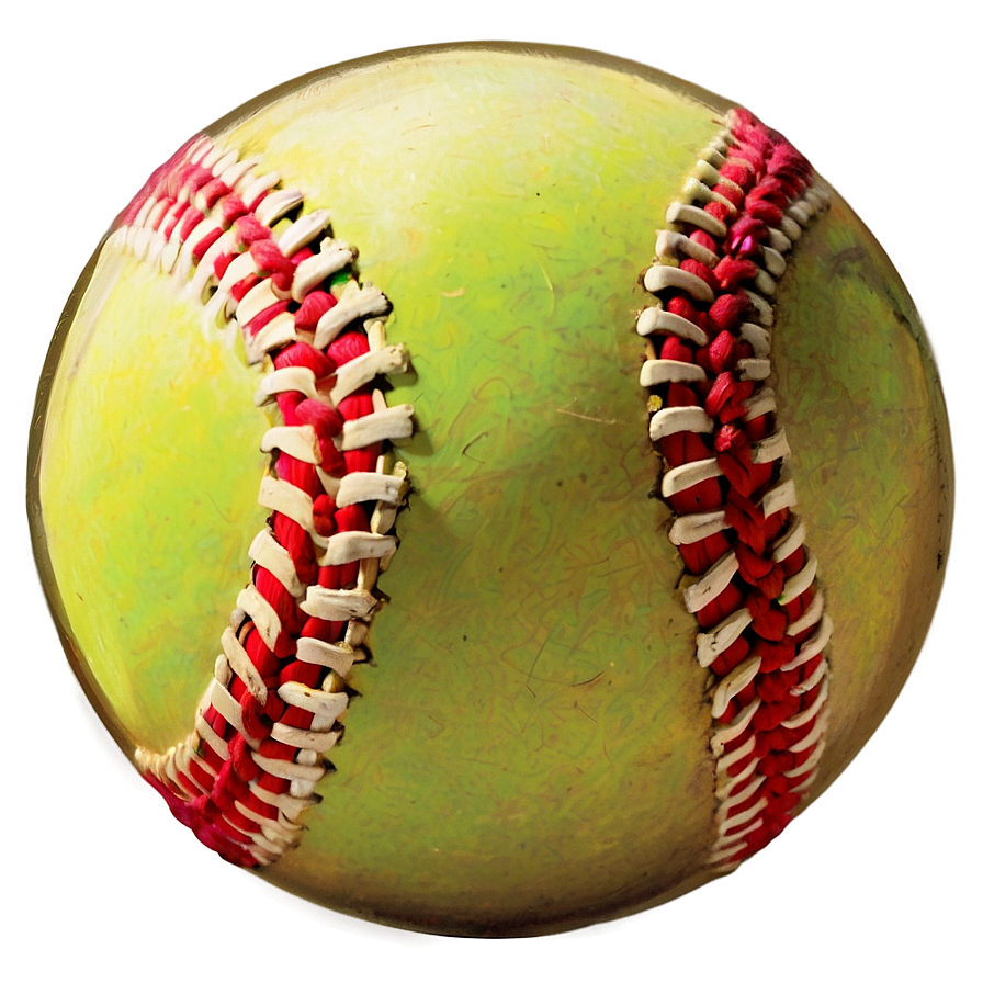 Antique Softball Drawing Png Nti17 PNG Image