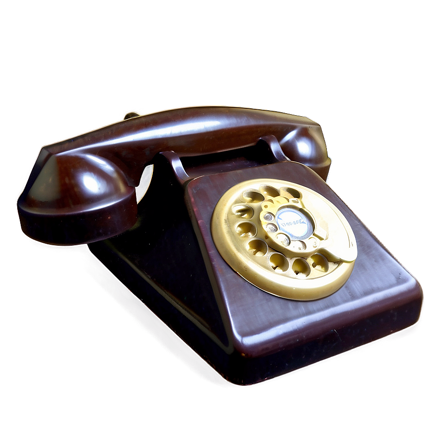 Antique Telephone Design Png Qkc3 PNG Image