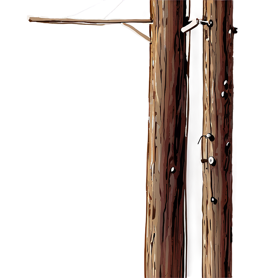 Antique Telephone Pole Png Cge7 PNG Image