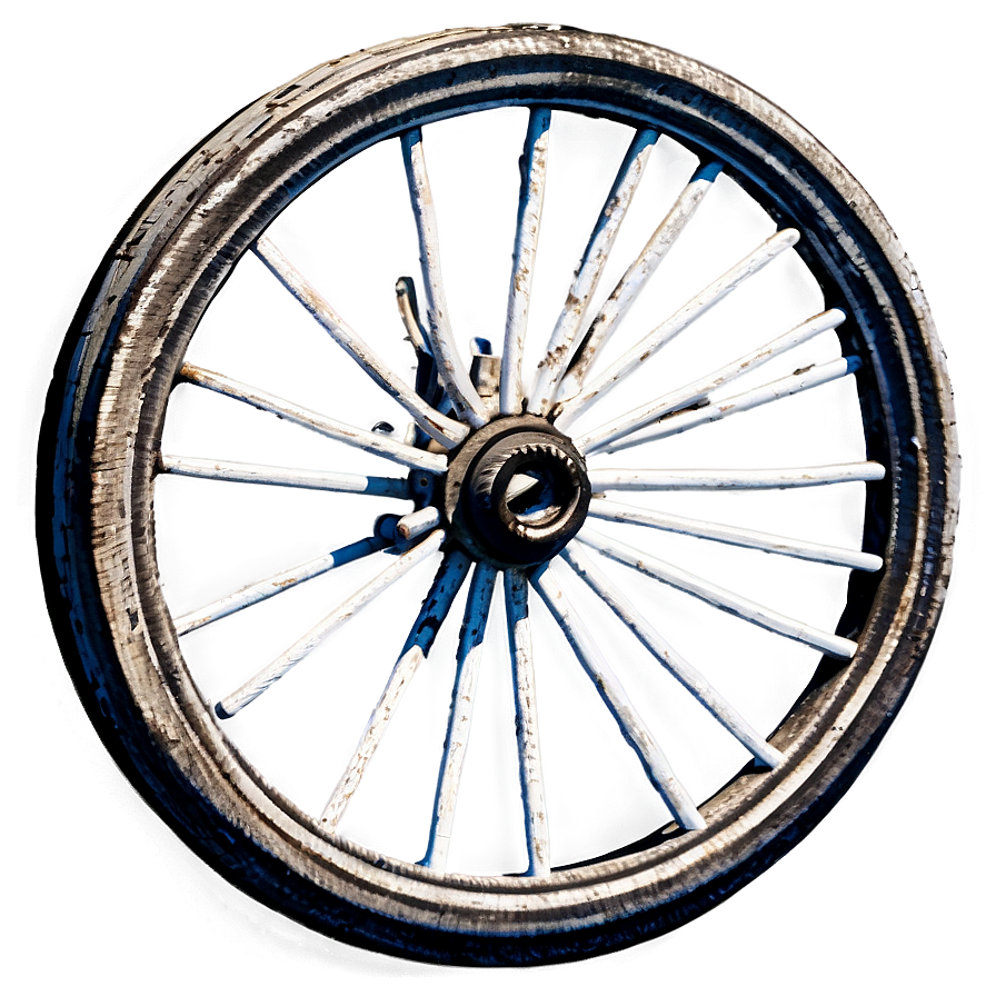 Antique Wagon Wheel Illustration Png Wls70 PNG Image