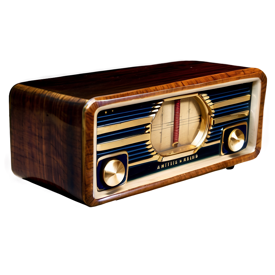 Antique Wood Radio Png 8 PNG Image