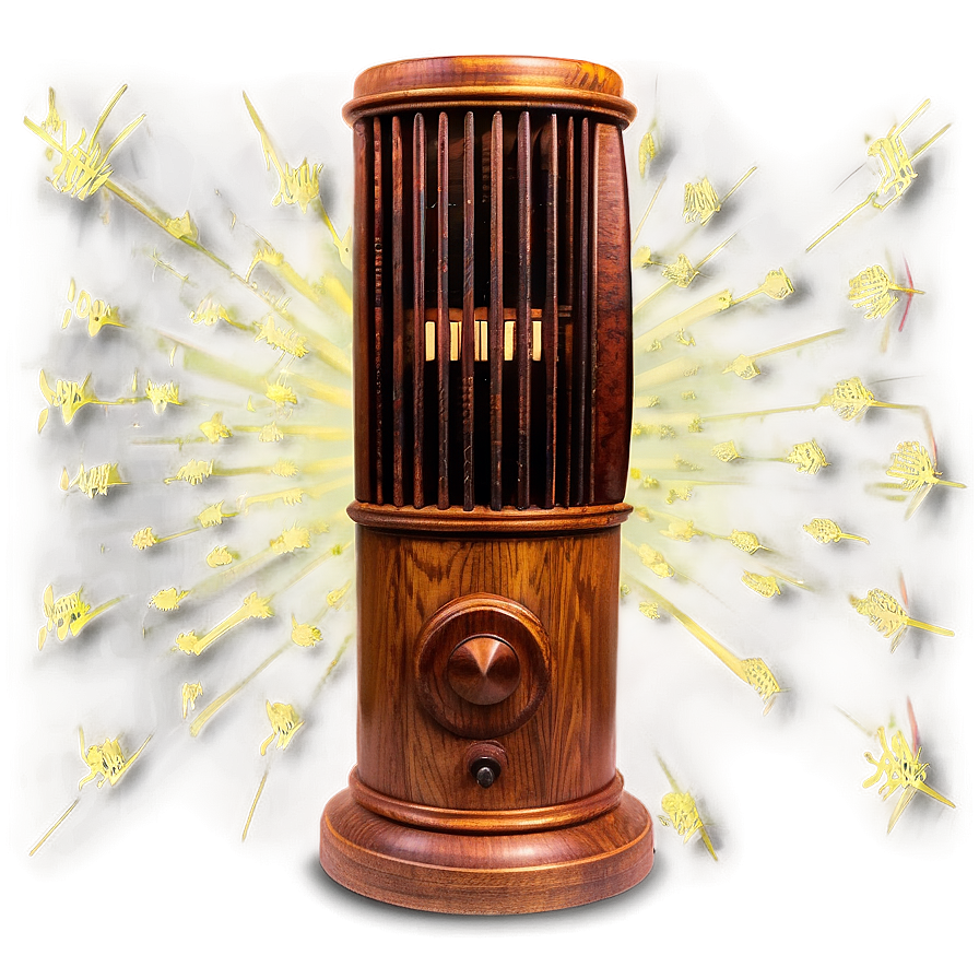 Antique Wood Radio Png Mah57 PNG Image