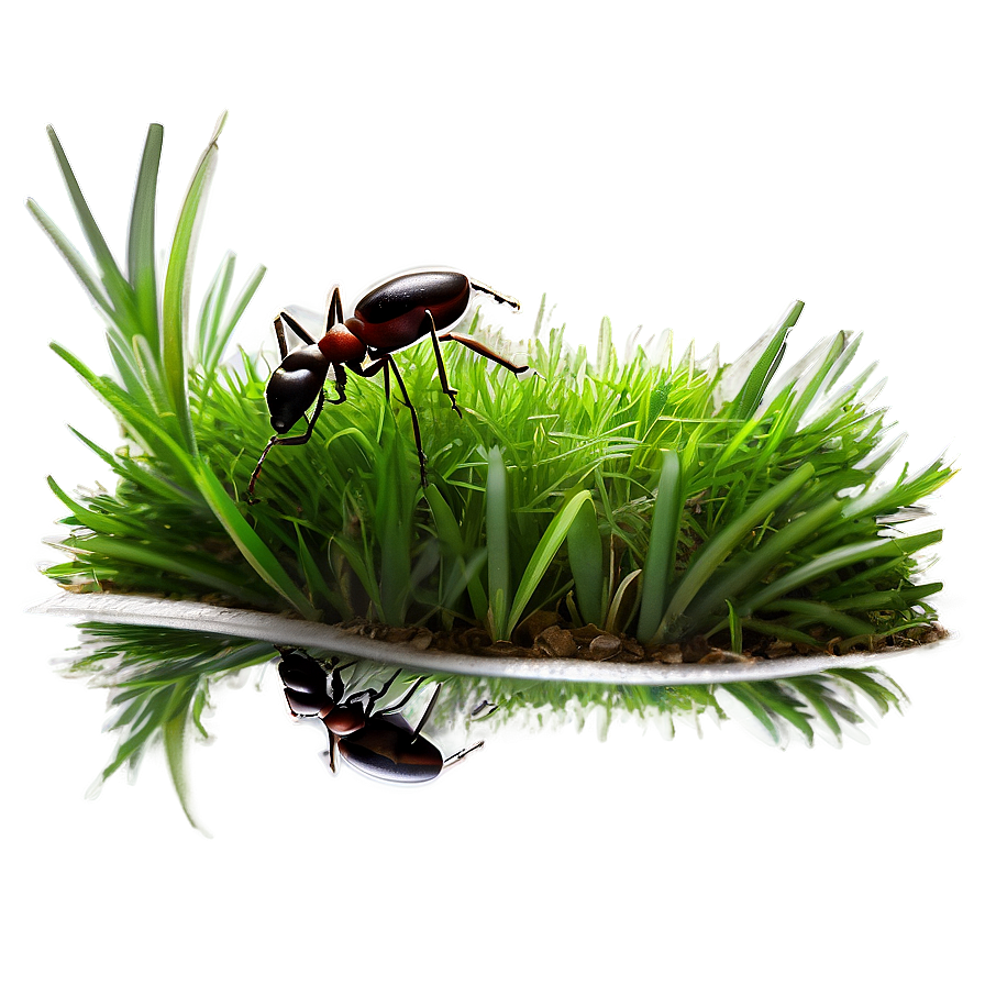 Ants In Grass Png 06122024 PNG Image