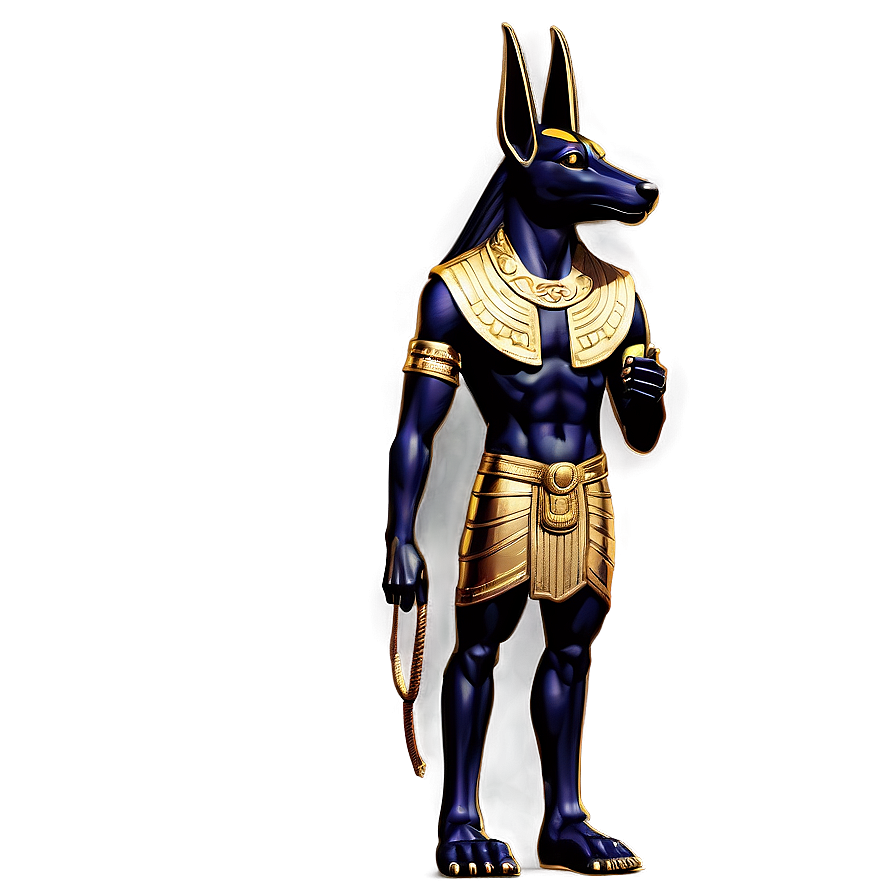 Anubis In Gold Color Png 41 PNG Image