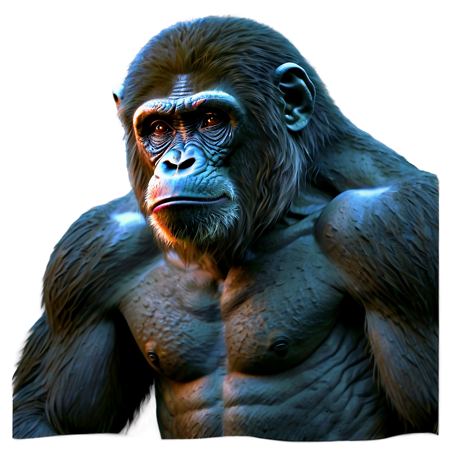 Ape Illustration Png 06262024 PNG Image