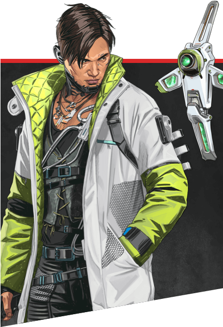 Apex Legends Character Crypto PNG Image