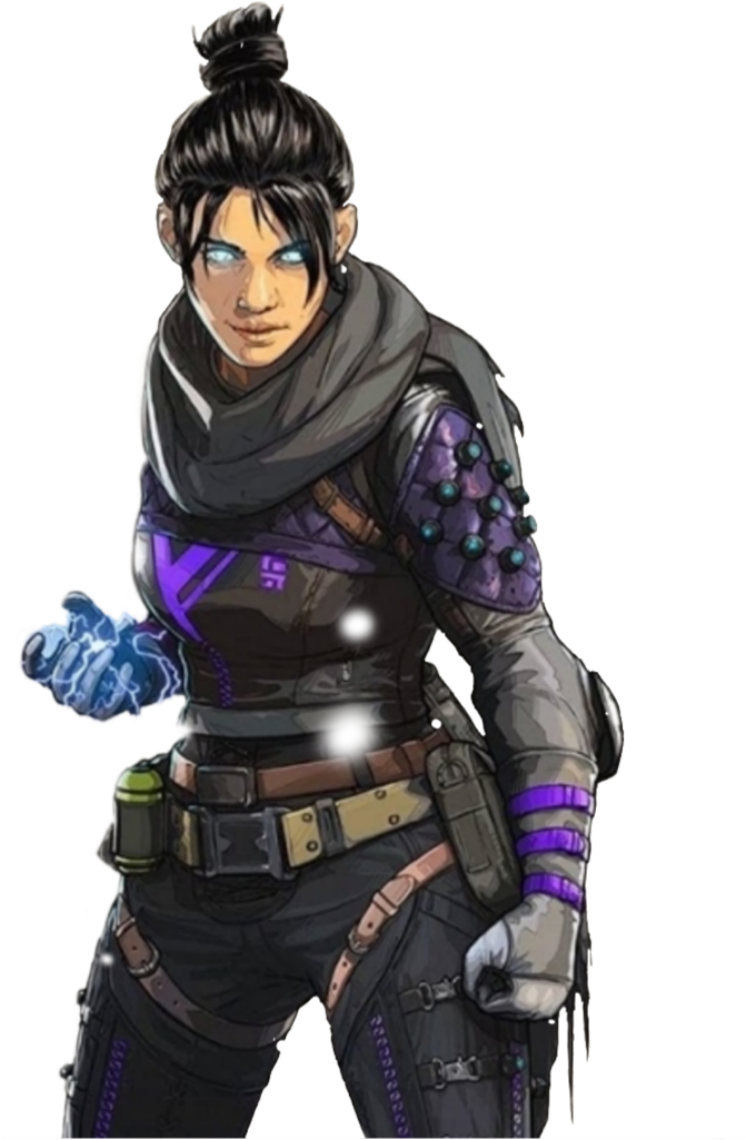 Apex Legends Wraith Character Art PNG Image