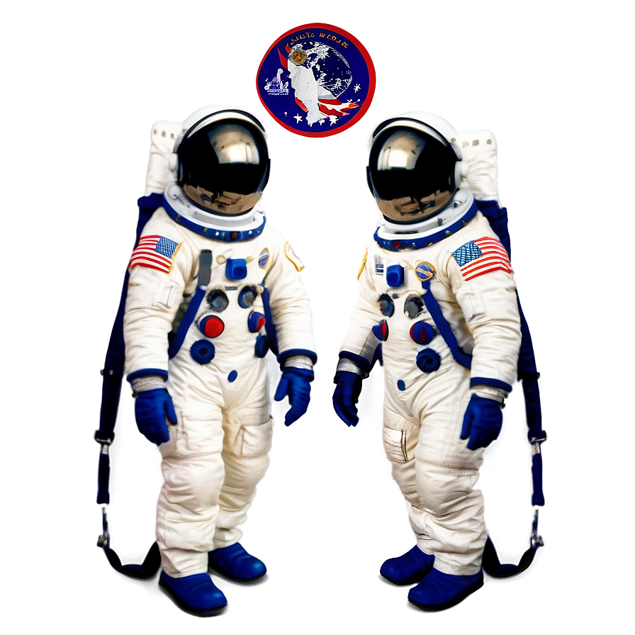 Apollo 11 Astronauts Png Err70 PNG Image