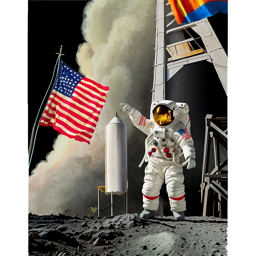 Apollo 11 Takeoff Png 06242024 PNG Image