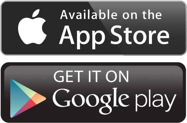 App Store Google Play Badges PNG Image