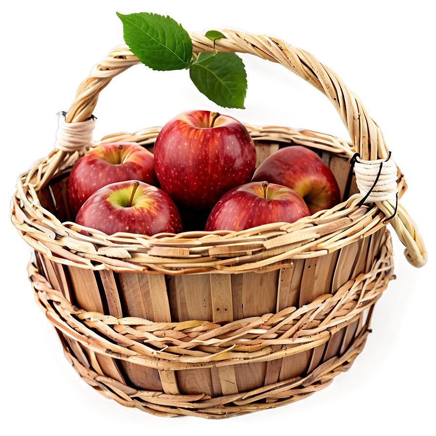 Apple Basket Png Ojk17 PNG Image