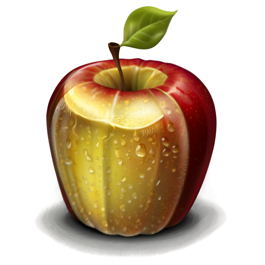 Apple Core Clipart Png Sen76 PNG Image